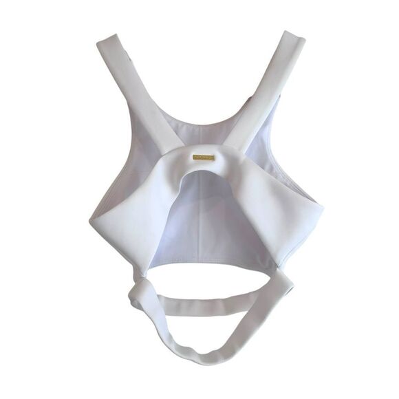 Cleo Harper White Coco Bralette Sports Bra Size XS - Picture 4 of 6